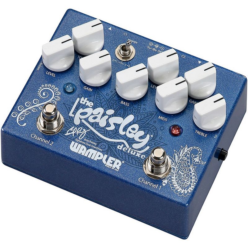 Wampler Paisley Deluxe Overdrive Effects Pedal