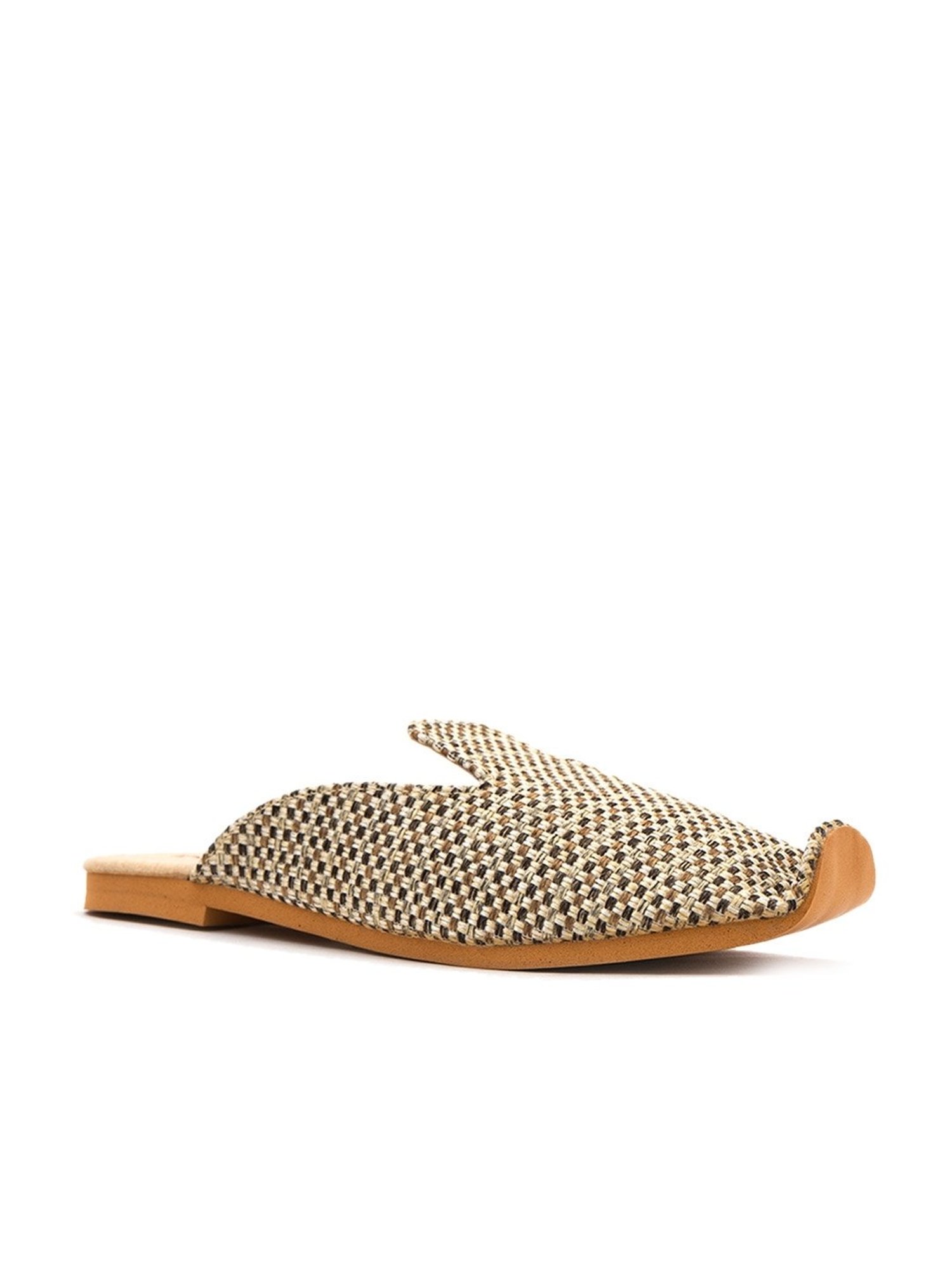 Khadim Men's Brown Mule Shoes