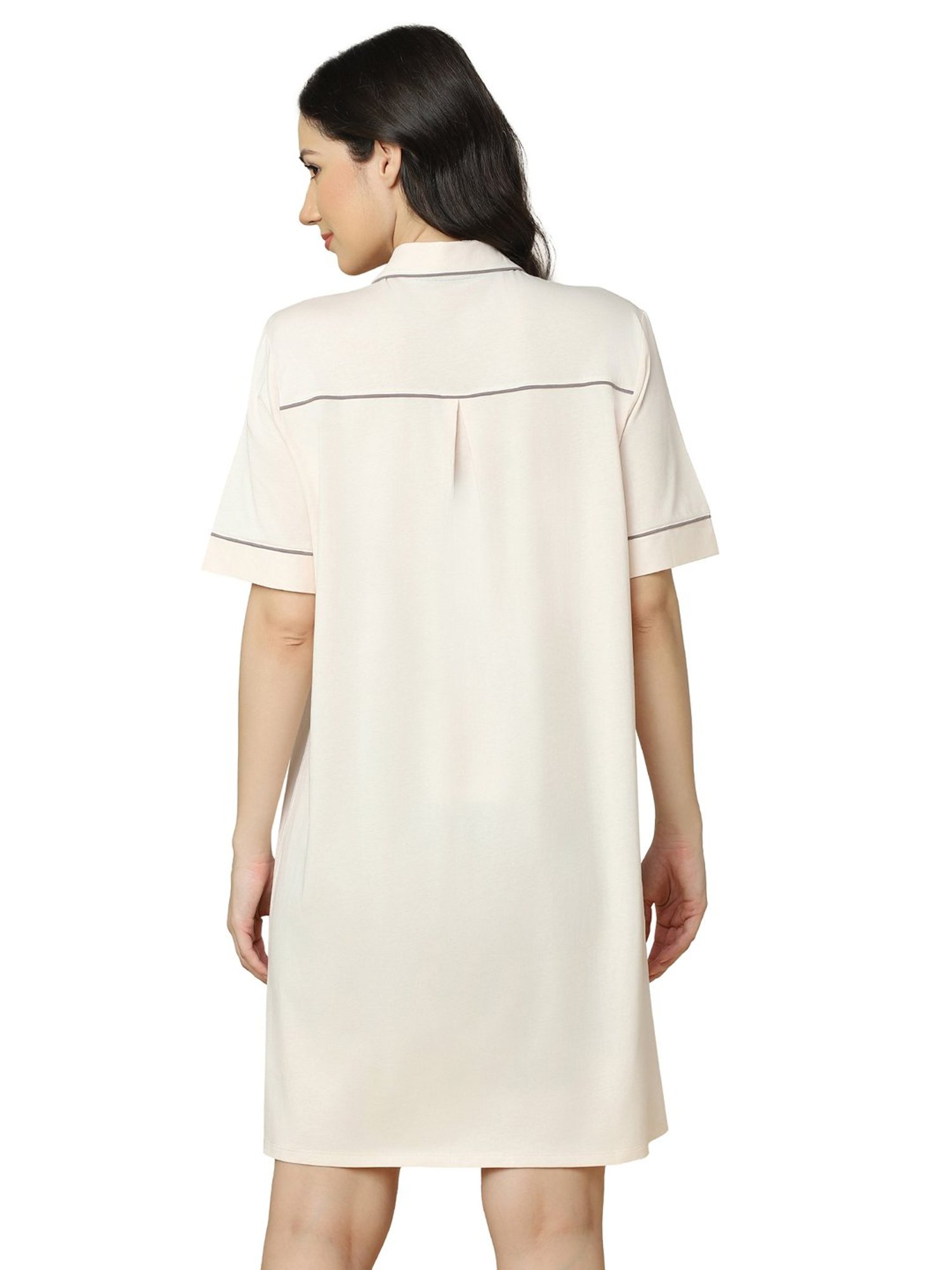 Triumph Beige Cotton Nightdress