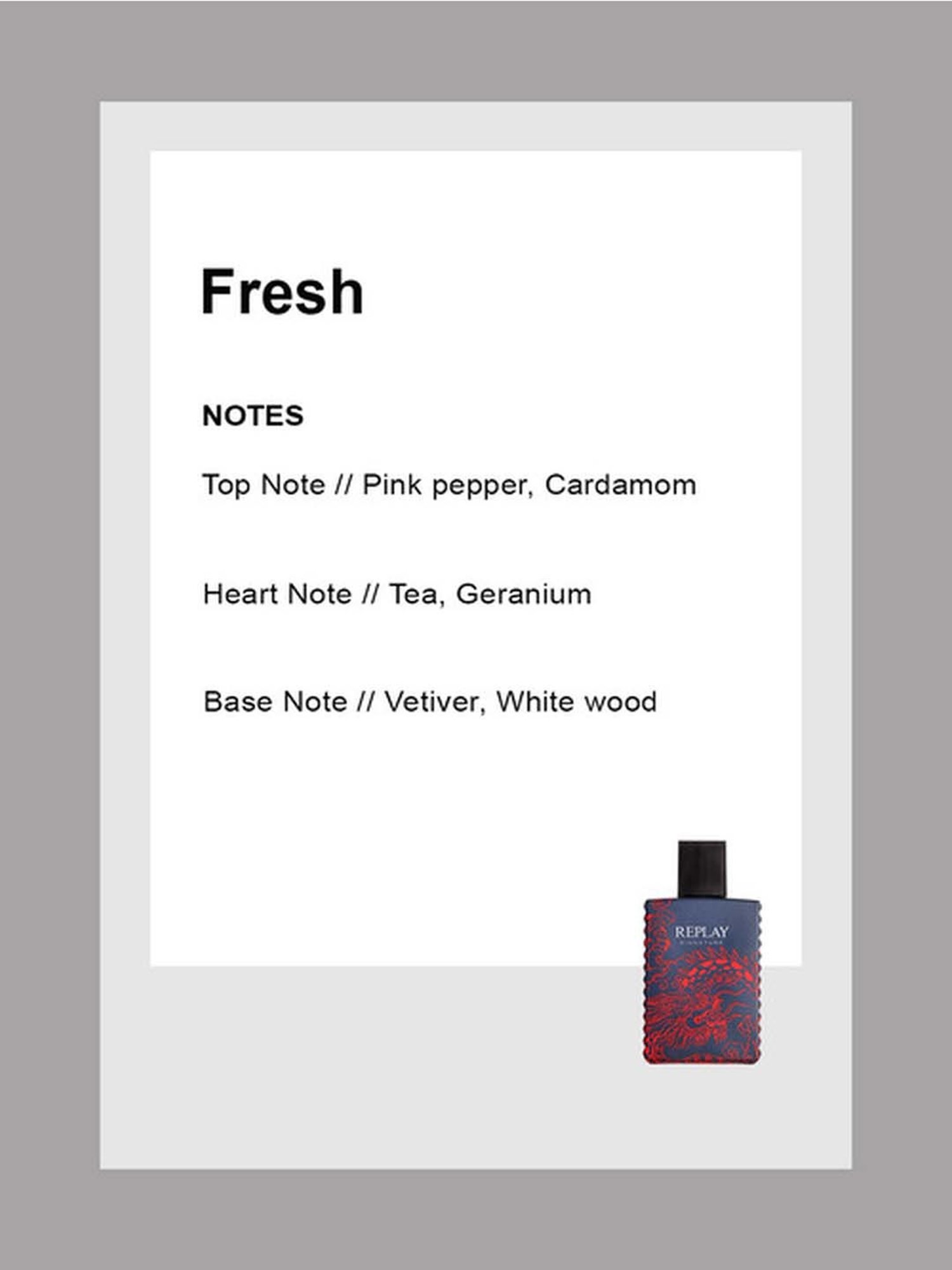 Replay Signature Red Dragon Eau de Toilette for Men - 100 ml