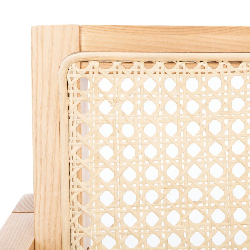 Wooden Rocking Chair Brown - Benzara