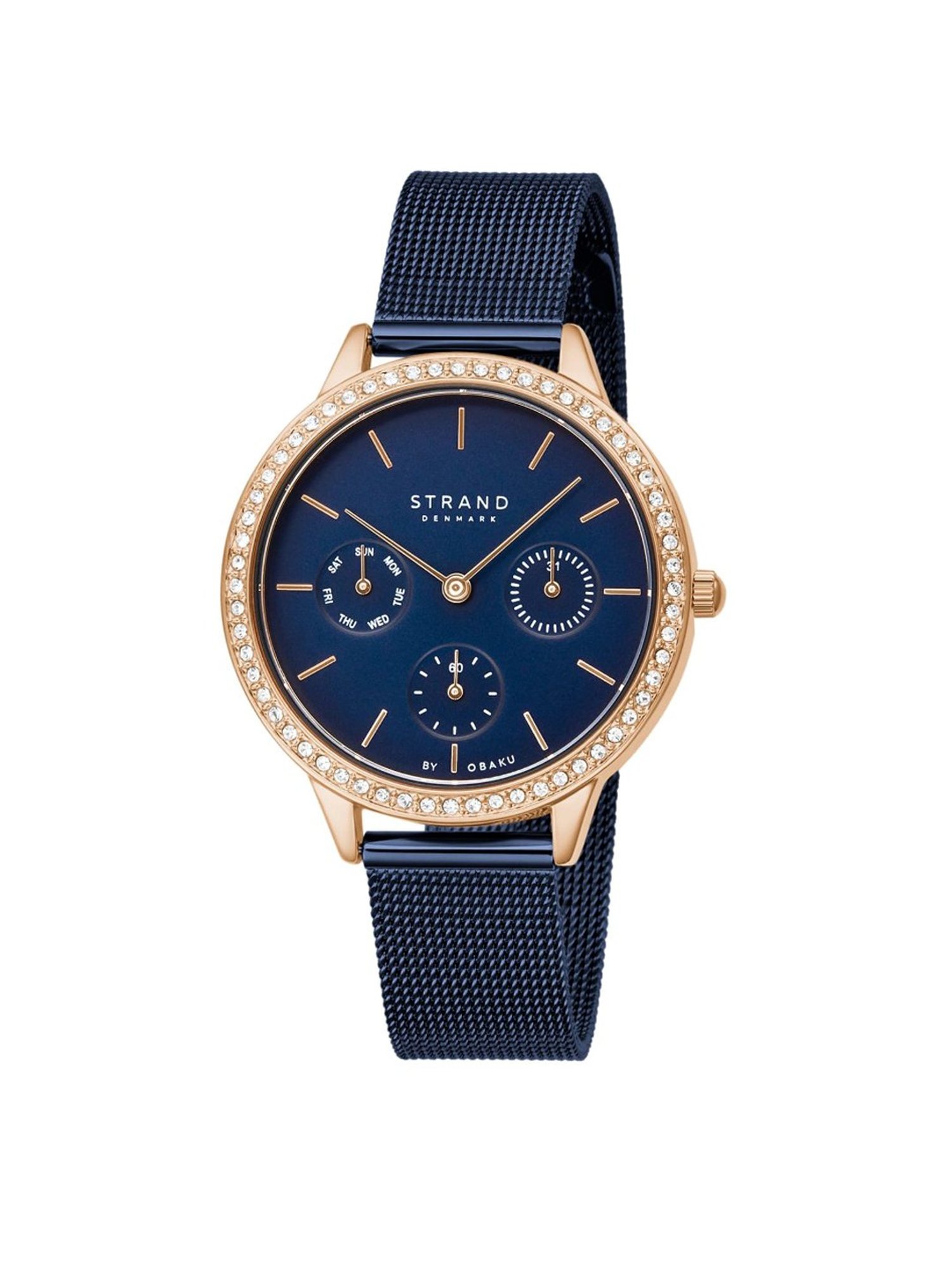 STRAND by Obaku S704LMVLML Lynn Multifunction Watch for Women