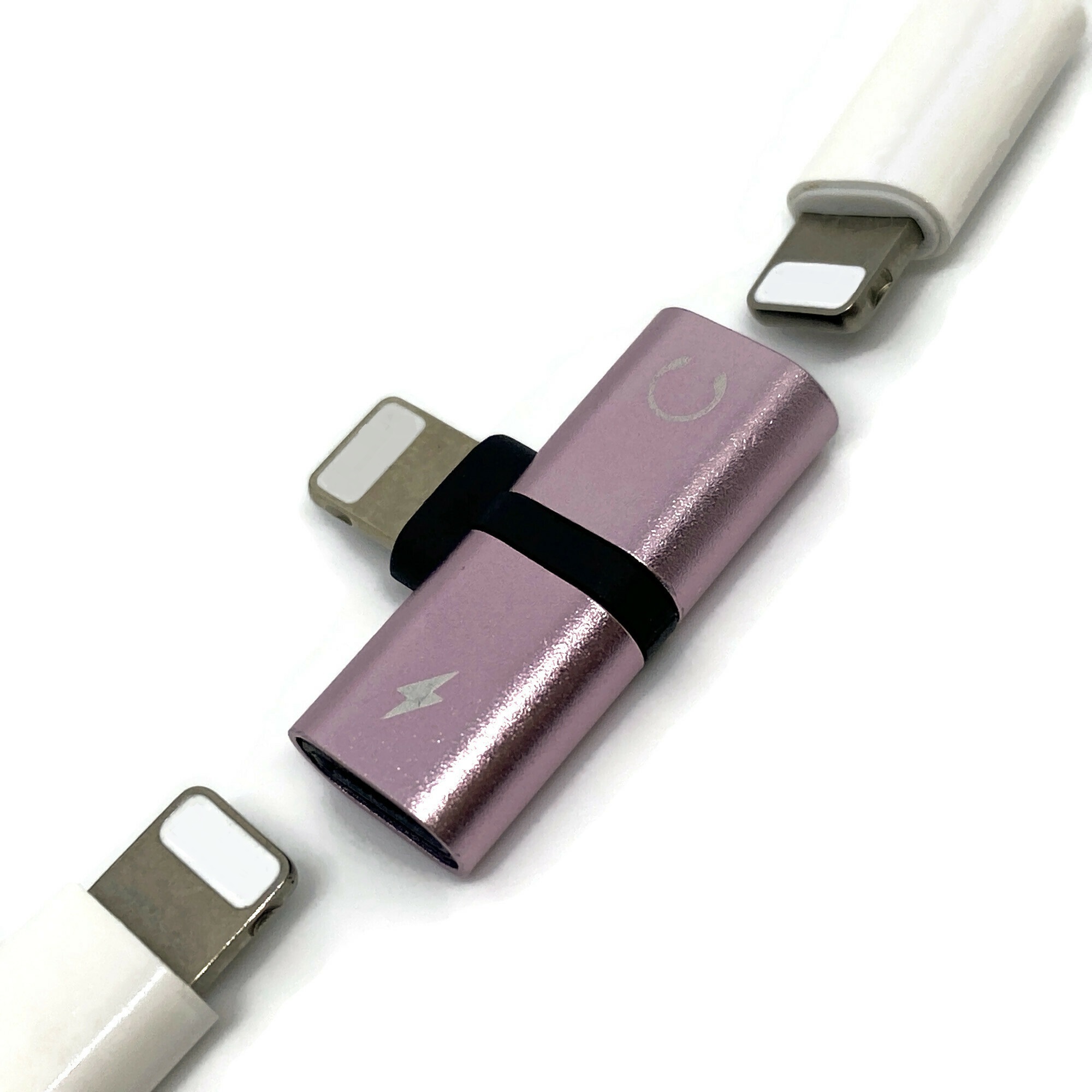 Lightning Connection Audio Charge Adapter For Apple iPhone 12 11 Pro XR XS X Max 8 7 Dual 2 in 1 Cable Converter Splitter Headphone Music Call