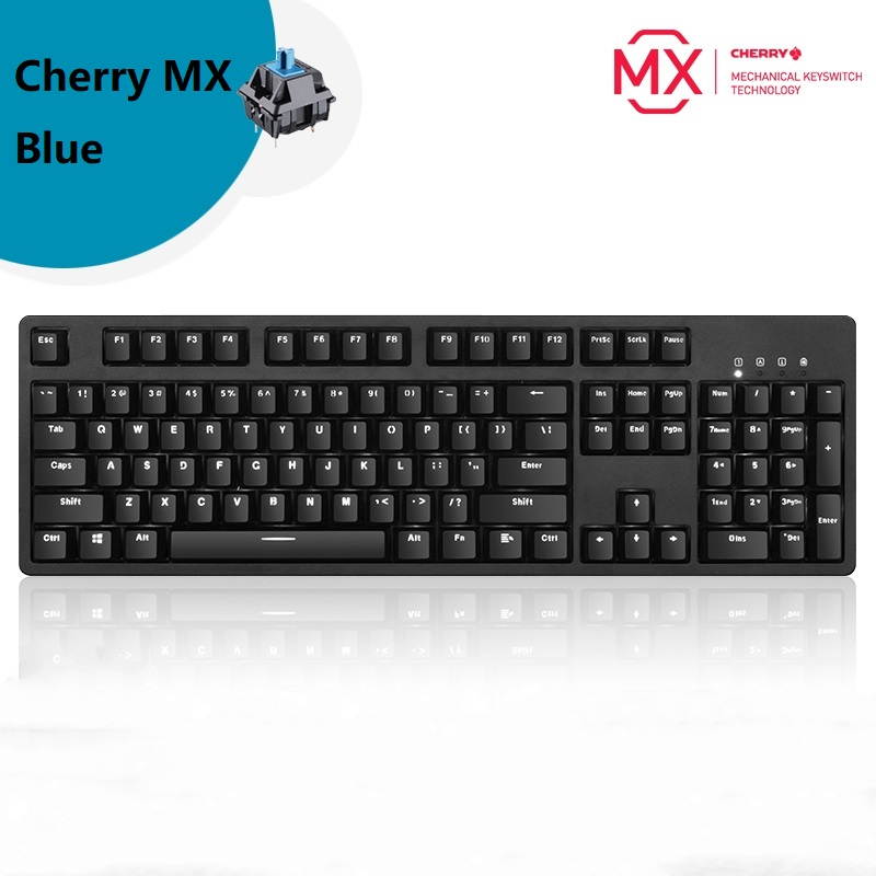 A-jazz AK535  N-key Rollover  Ergonomic Design,Cool Exterior USB Wired Cherry  MX Black Mechanical Gaming  Keyboard For Office And Game, White Backlit, PBT Keycaps  - Pink