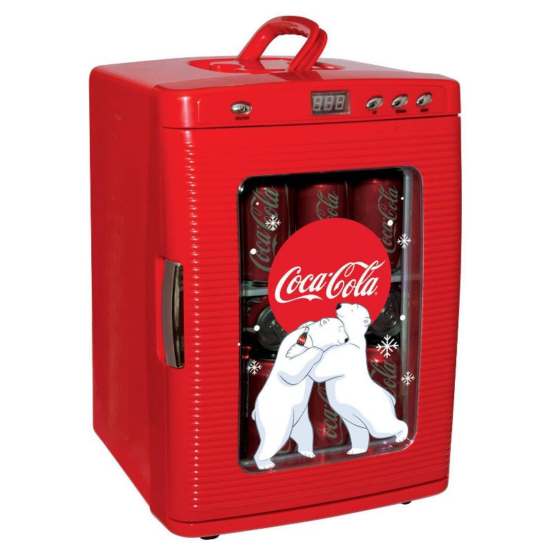 Coca-Cola 28-Can Countertop Refrigerator - Red