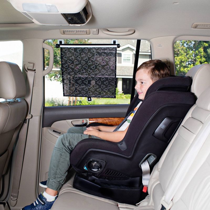 Disney Baby by J.L. Childress Pull-Down Car Sun Shade Mickey - 2pk