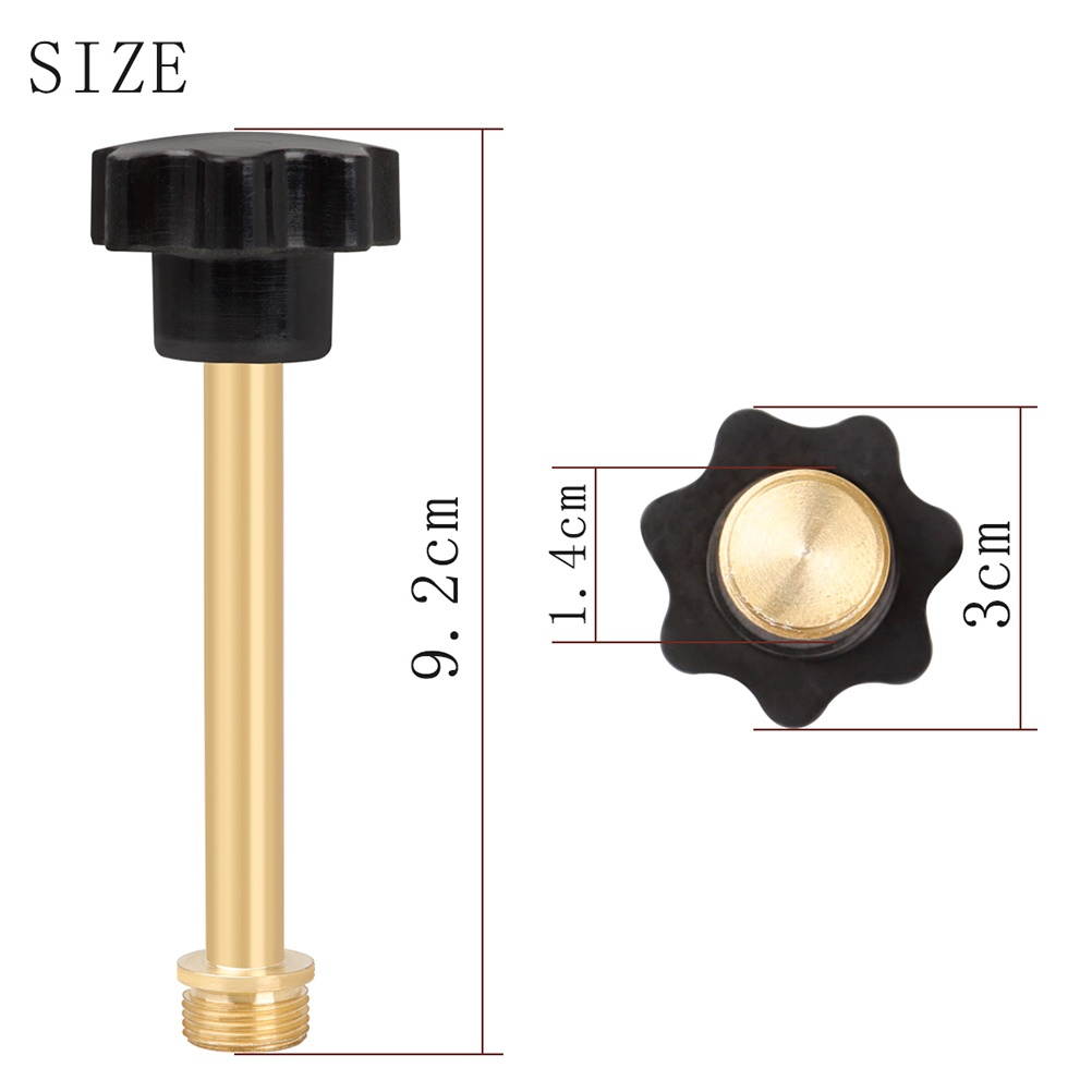 Trumpet Piston Maintenance Tool Brass Trumpet Piston Grinding Rod Musical Instrument Repair Tools Music Instrument Accessories (Golden)