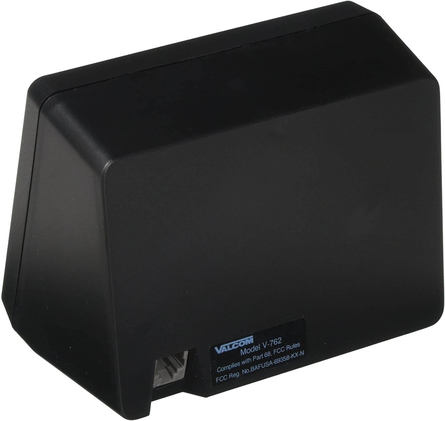 Valcom V-762-BK Talkback Desktop and Wall Speaker, Black