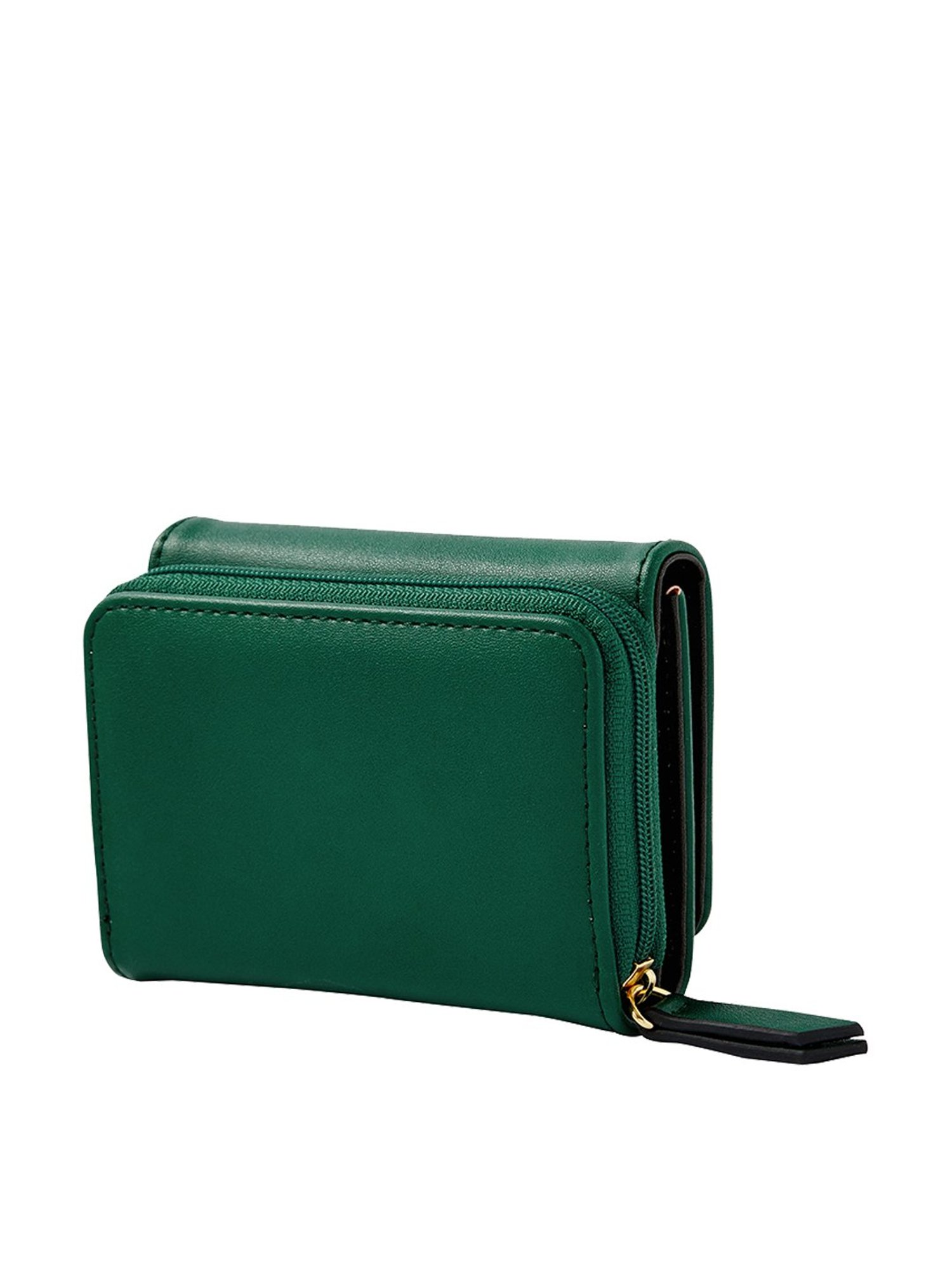 Accessorize London Green Solid Pouch