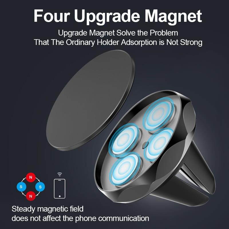 Universal Car Phone Holder Magnetic 360 Rotatable Car Holder For Phone in Car Pop Mobile Mount Holder Sockets Phone Stand