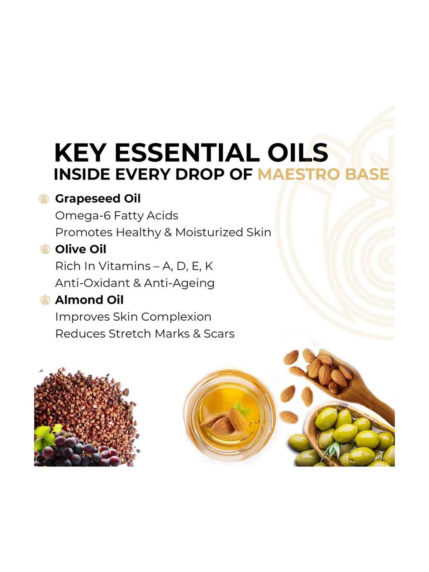 CORE & PURE Maestro Base Face And Body Oil - 100 ml