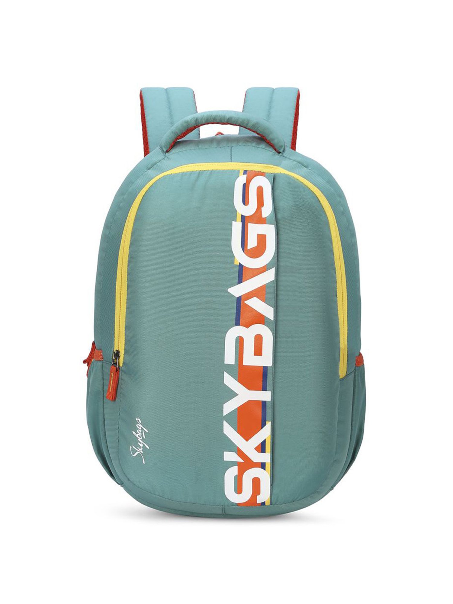 Skybags Grad 02 Green Polyester Printed Laptop Backpack - 30 Ltrs