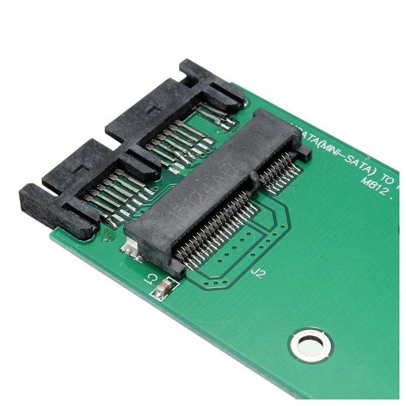 Mini PCI-e mSATA 3x5cm SSD To 1.8 Inch Micro SATA 7+9 Pin Adapter Converter Card Module Board