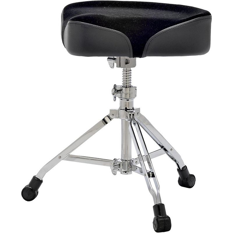 SONOR 6000 Series Saddle Throne Black Velour