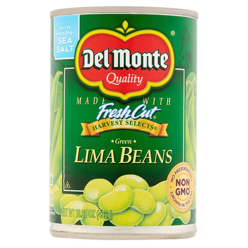 Del Monte Canned Lima Beans 15.25oz