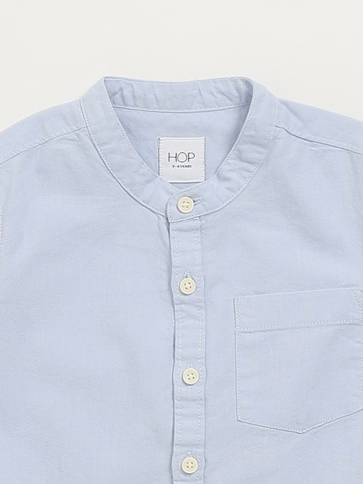 HOP Kids by Westside Blue Straight-Fit Shirt