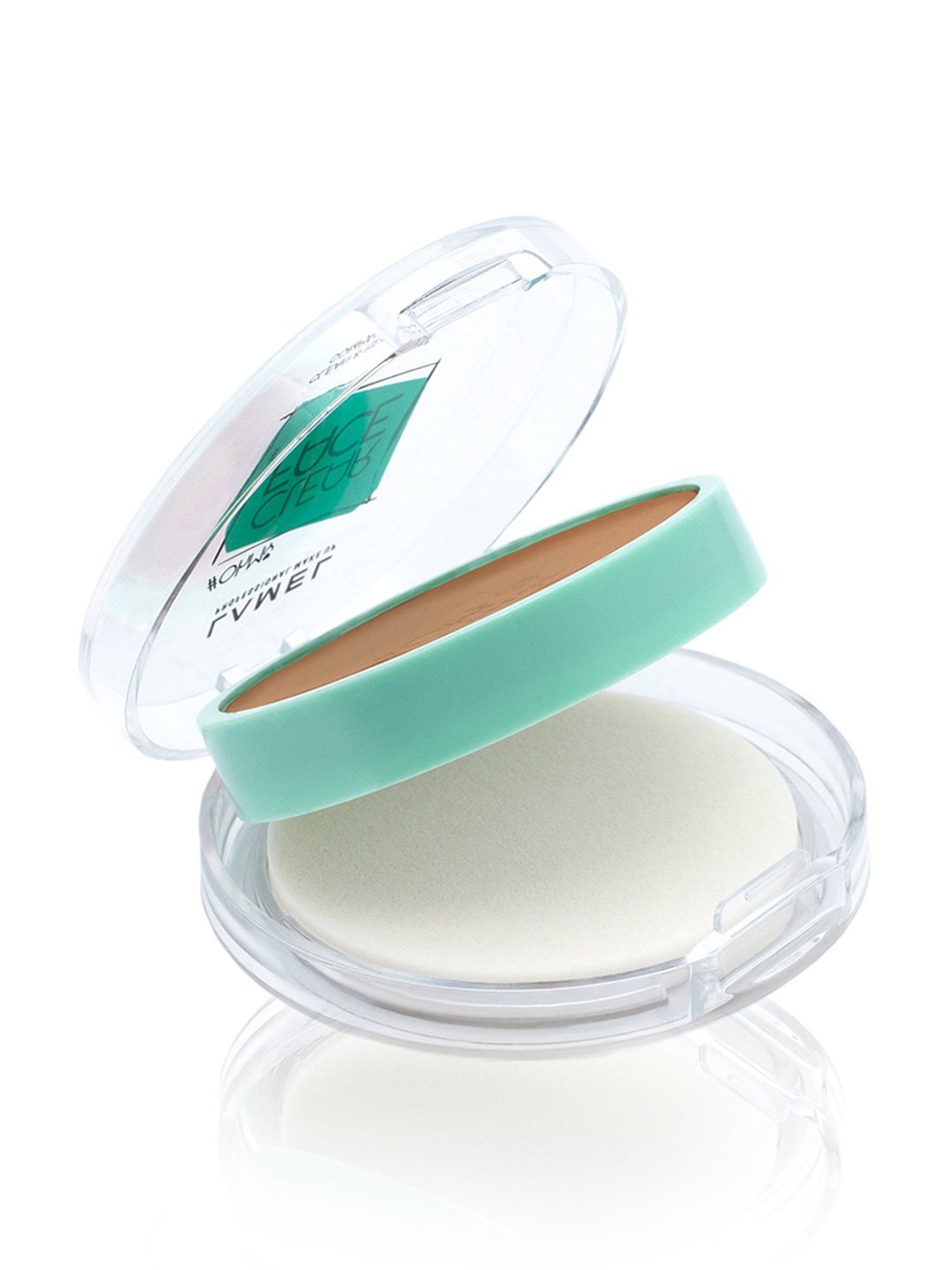 Lamel OhMy Clear Face Compact Powder 407 Warm Beige - 6 gm
