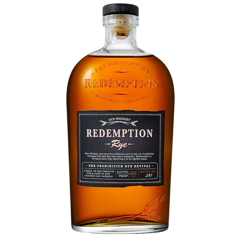 Redemption Rye Whiskey - 750ml Bottle