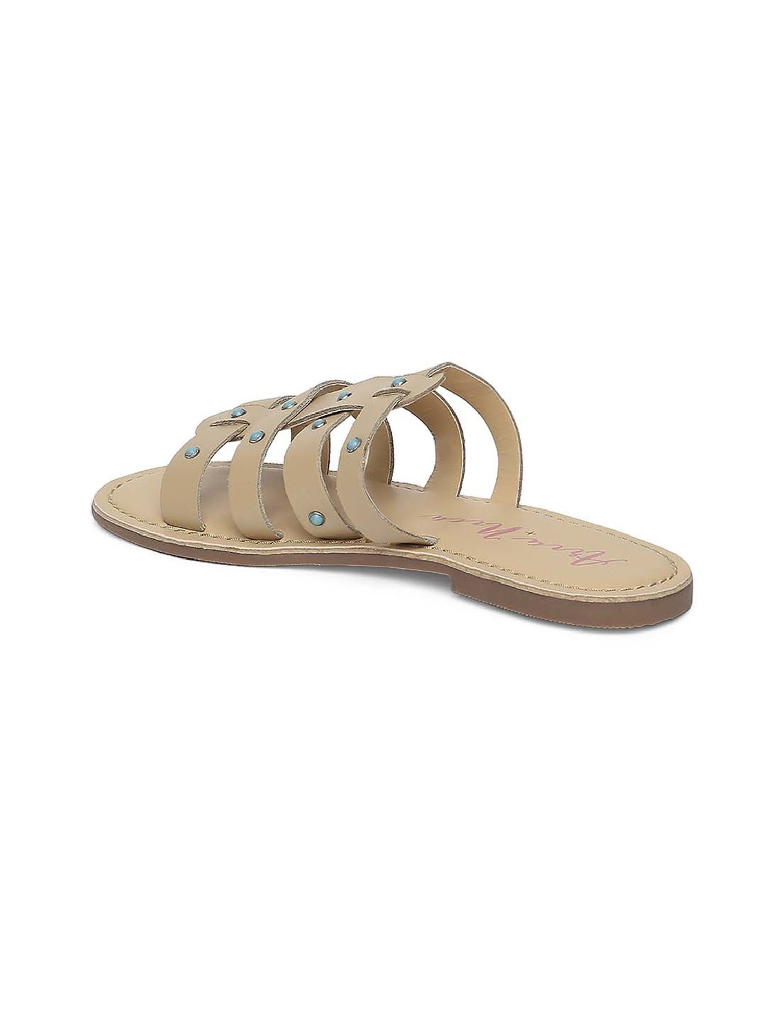 Aria Nica Kids Slay Beige Casual Sandals