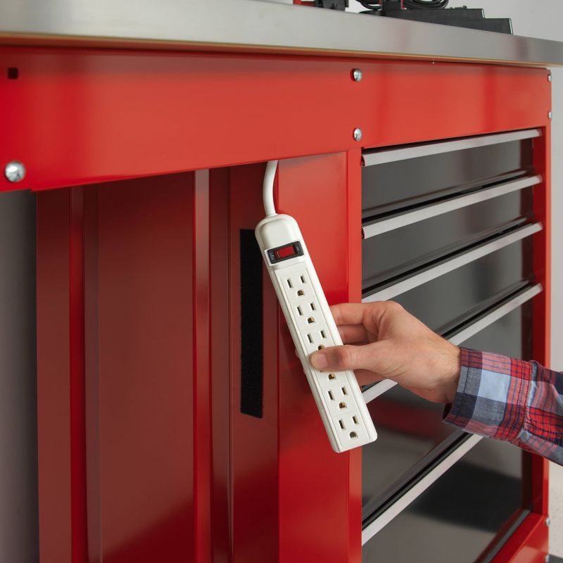 VELCRO 4'X2" Industrial Strength Roll Black