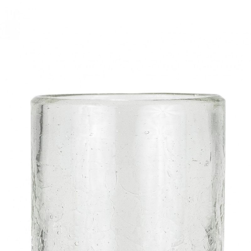 4pk Embossed Glass Drinkware Tall - Hearth & Hand™ with Magnolia