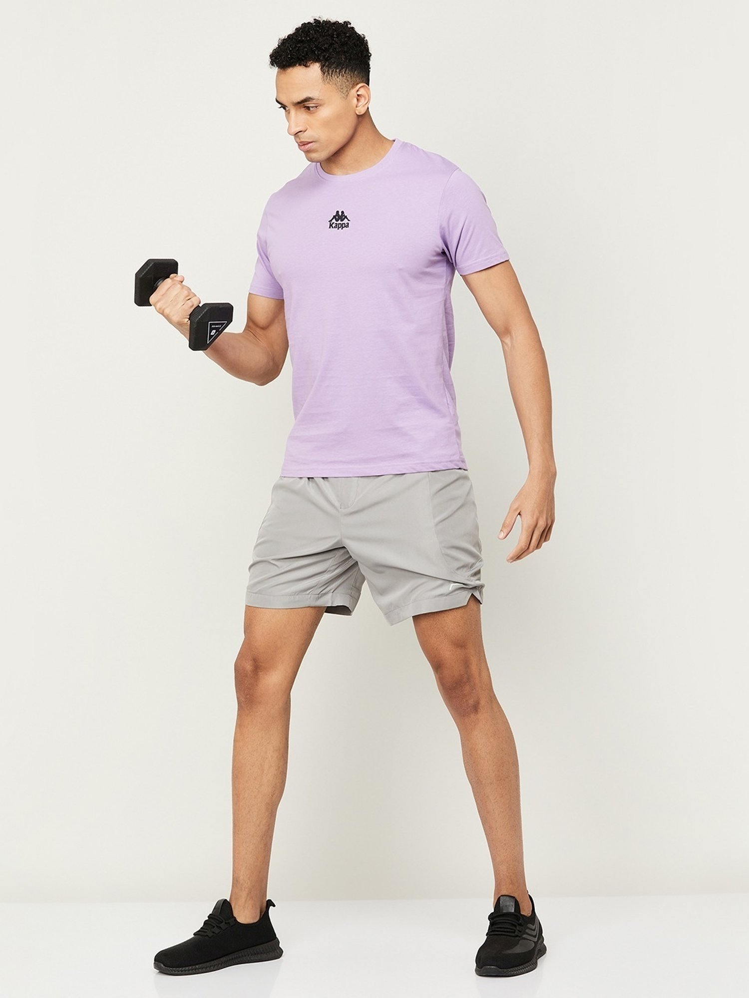 KAPPA Lavender Regular Fit T-Shirt