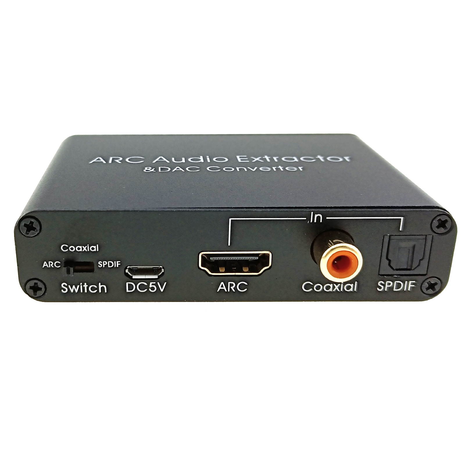 HDMI Digital Audio Return Channel Extractor ARC DAC to RCA Optical 3.5mm
