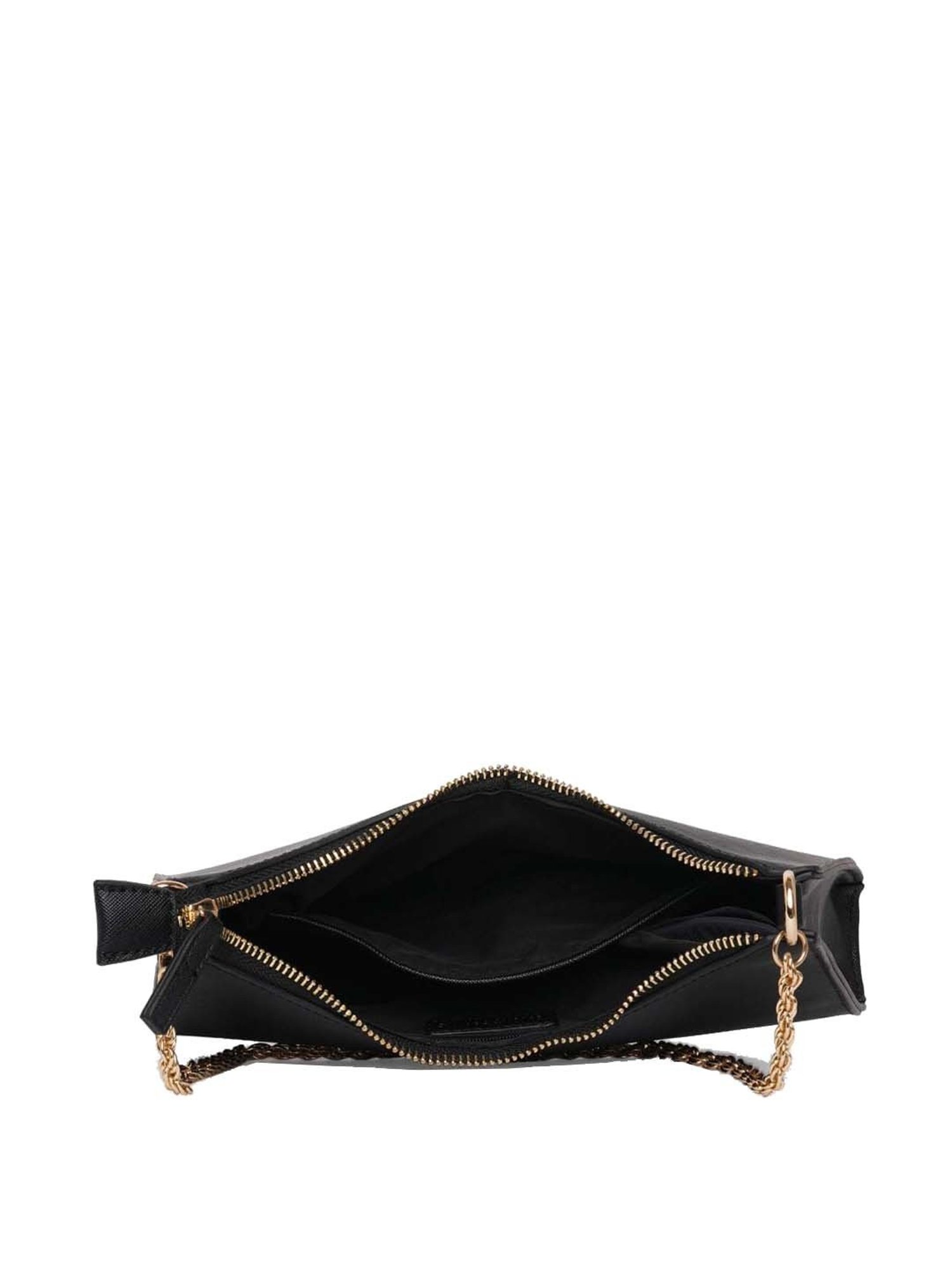Call It Spring Black Solid Medium Sling Handbag