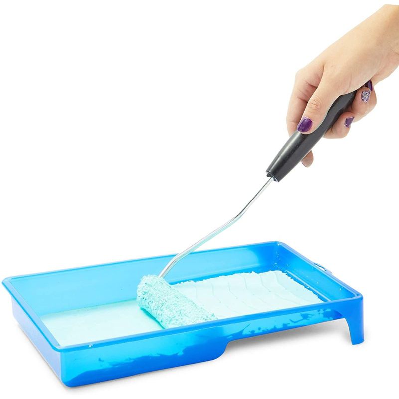 Okuna Outpost 11 Pieces Small Paint Roller and Tray Kit, Home Improvement Supplies, Arts and Crafts