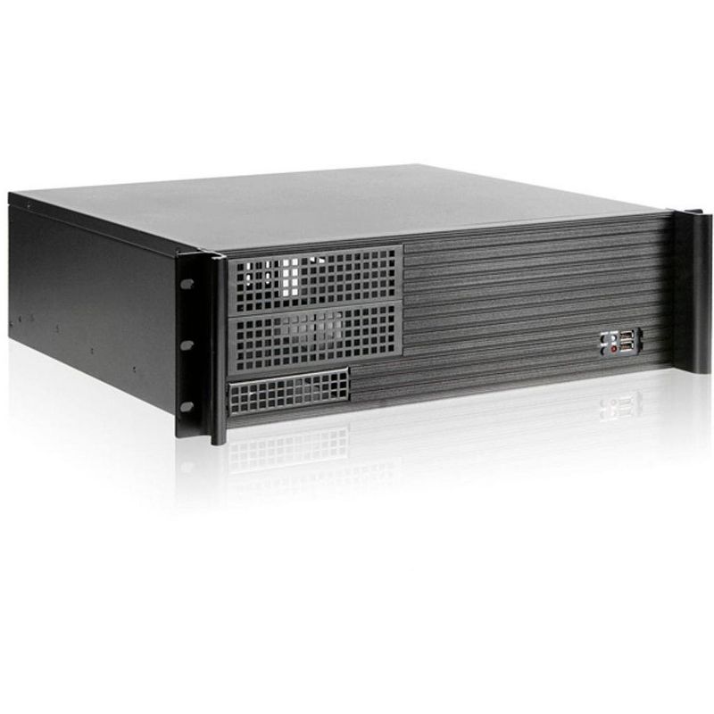 Monoprice 3U Compact Rackmount MicroATX Chassis with 2x5.25" Bays