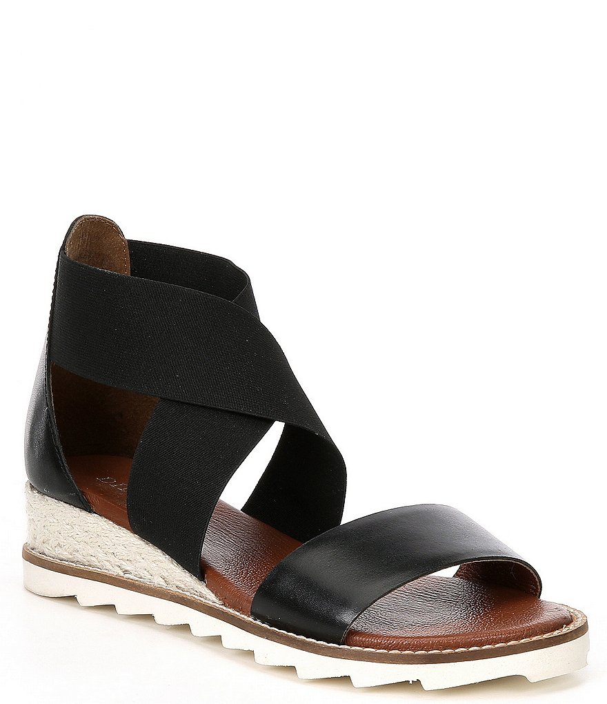 Diba True Qwi Ver Cross-Band Espadrille Wedges