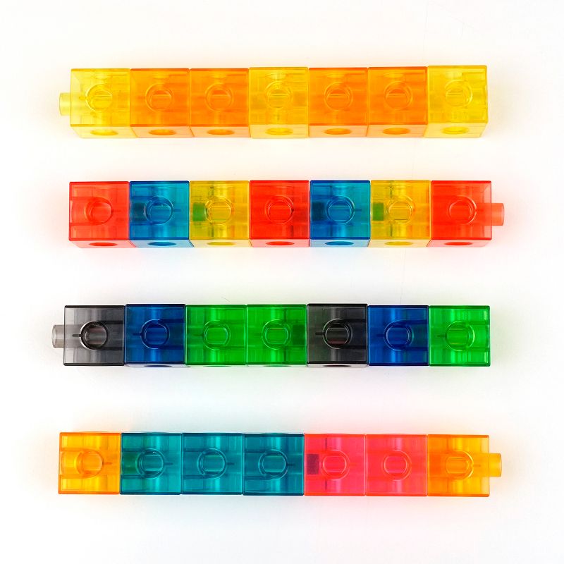 Edx Education Translucent Linking Cubes - Set of 100