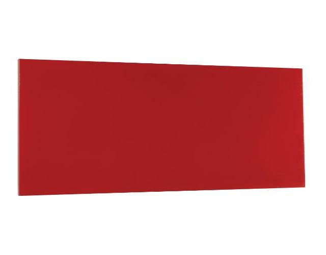 STEELMASTER Magnetic Board with Dry-Erase Pad, Pen and Magnets, 14 x 30 Inches, Red (270163007)