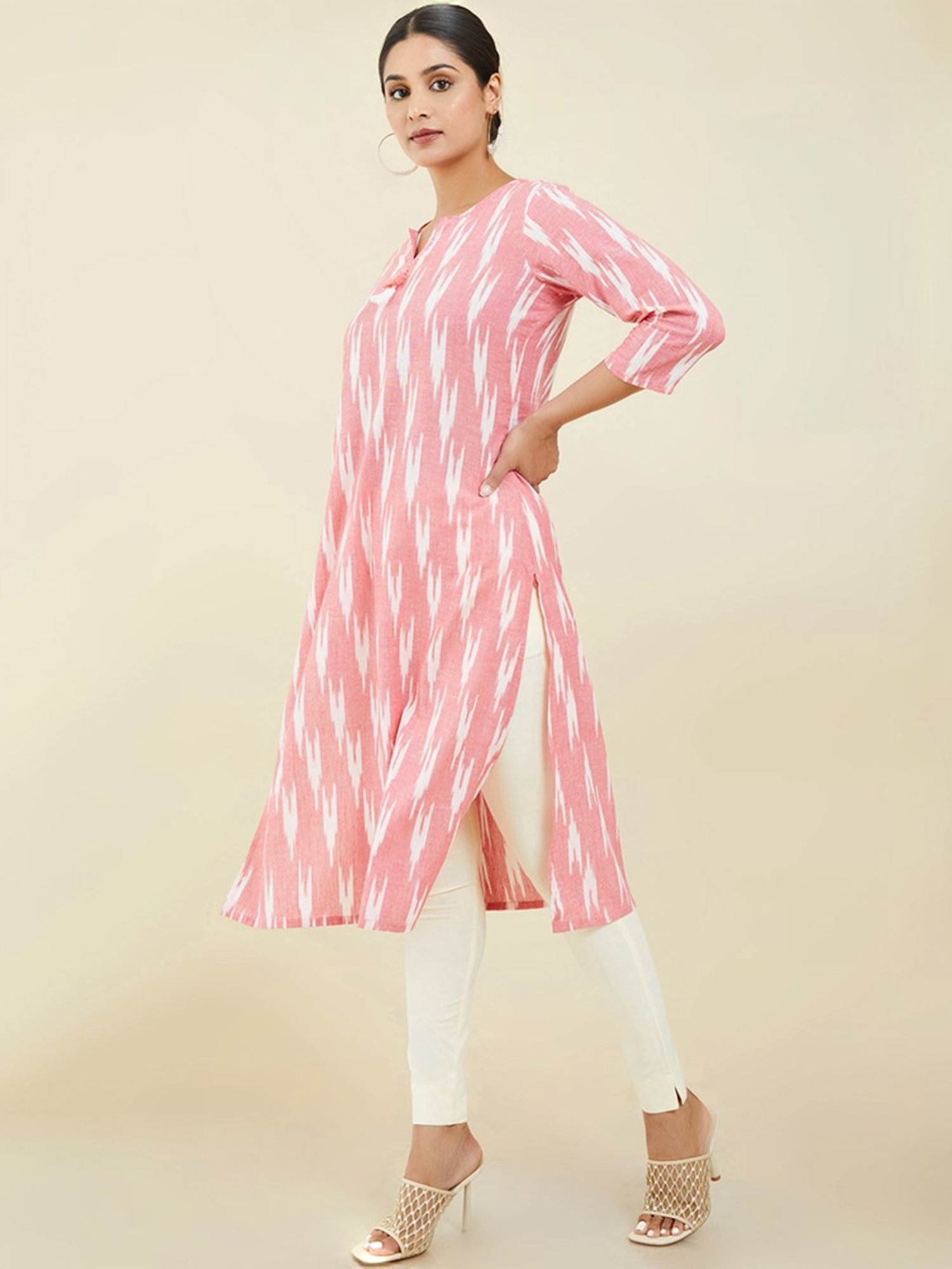 Castle Black Embroidered Palazzos