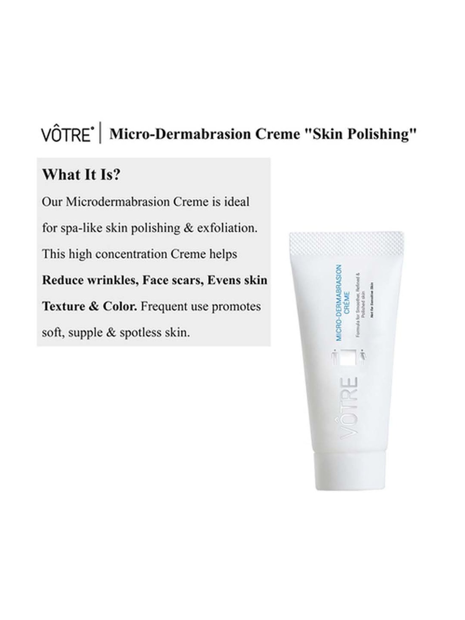 Votre Micro-dermabrasion Crme - 30 gm