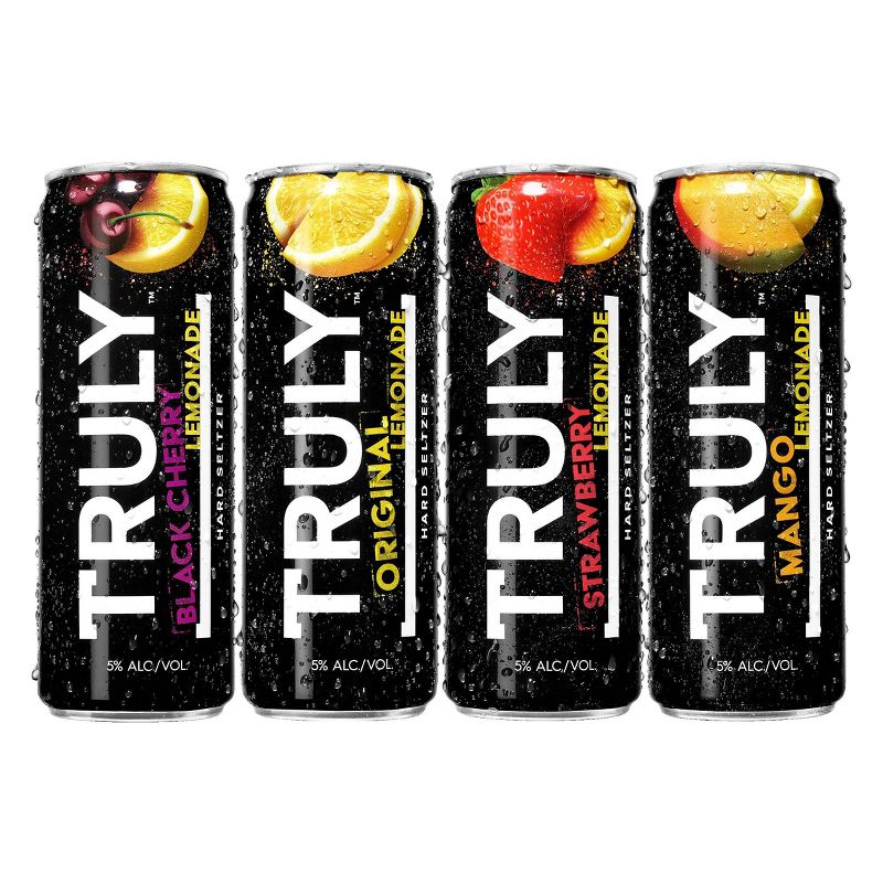 Truly Hard Seltzer Lemonade Mix Pack - 12pk/12 fl oz Slim Cans
