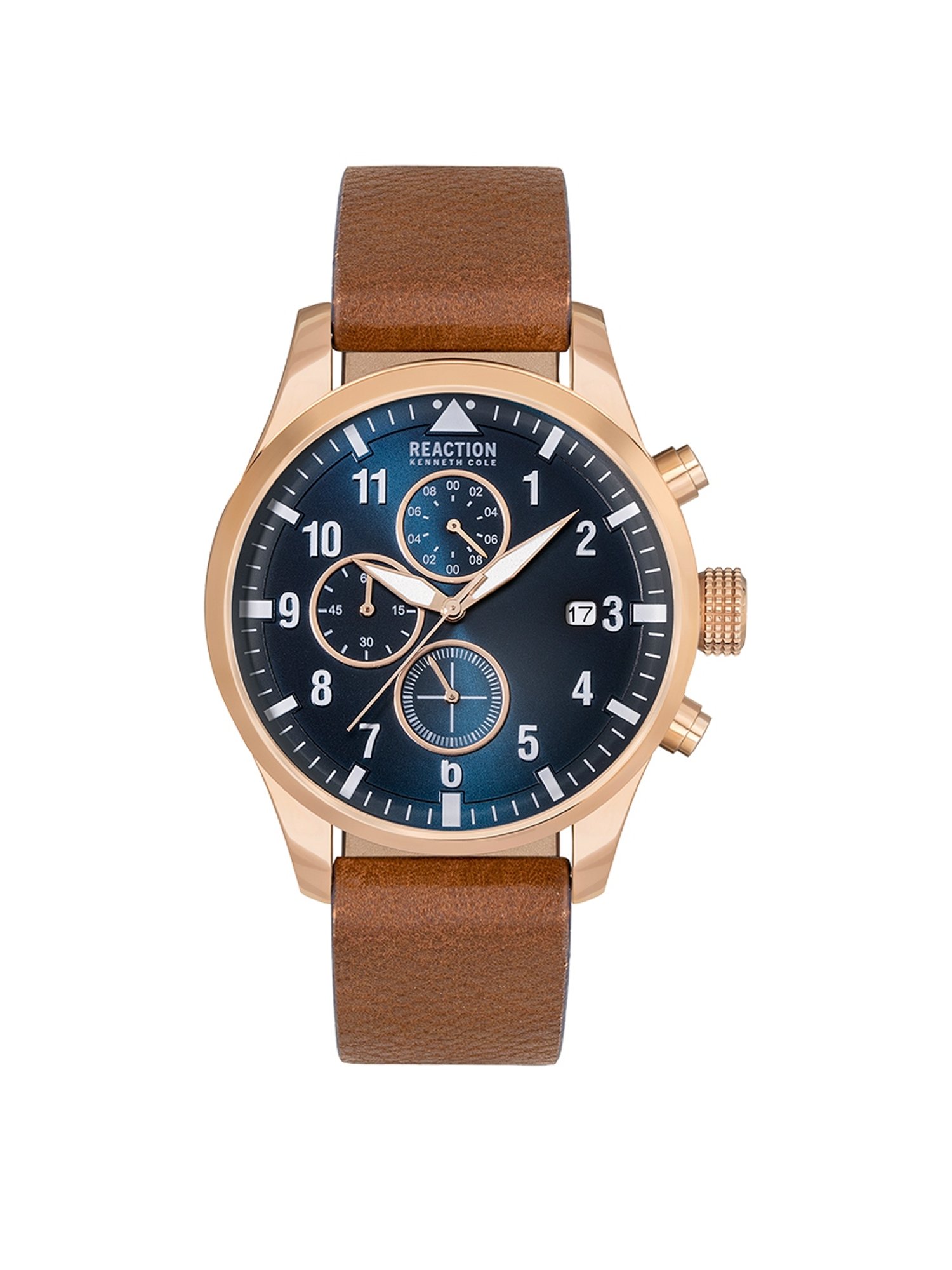 Reaction Kenneth Cole KRWGF2192502 Arco Chronograph Watch for Men