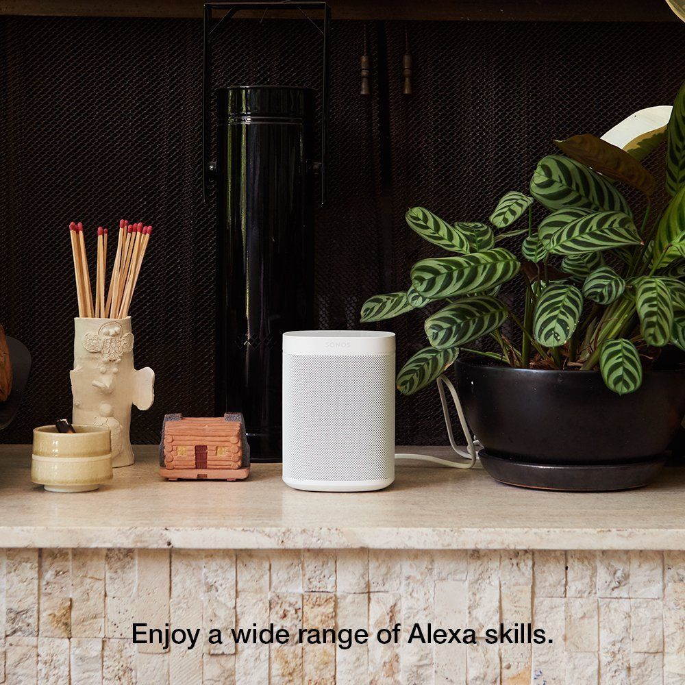 Sonos One Smart Speaker With Alexa Built In - Black