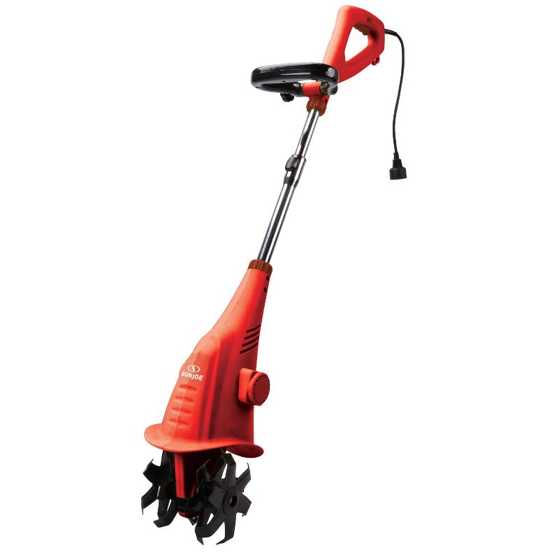 Sun Joe TJ600E Electric Garden Tiller/Cultivator | 14-Inch | 6.5 Amp.