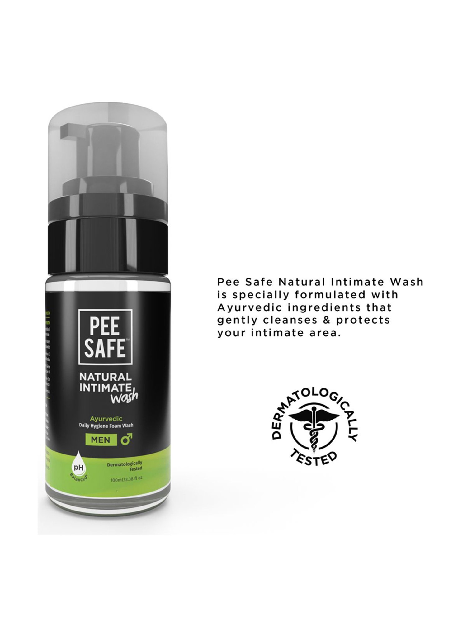 Pee Safe Men's Wash & Intimate Wipes - Pack of 10