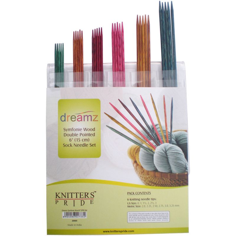 Knitter's Pride-Dreamz Double Pointed Needles Set 6"-Socks Kit