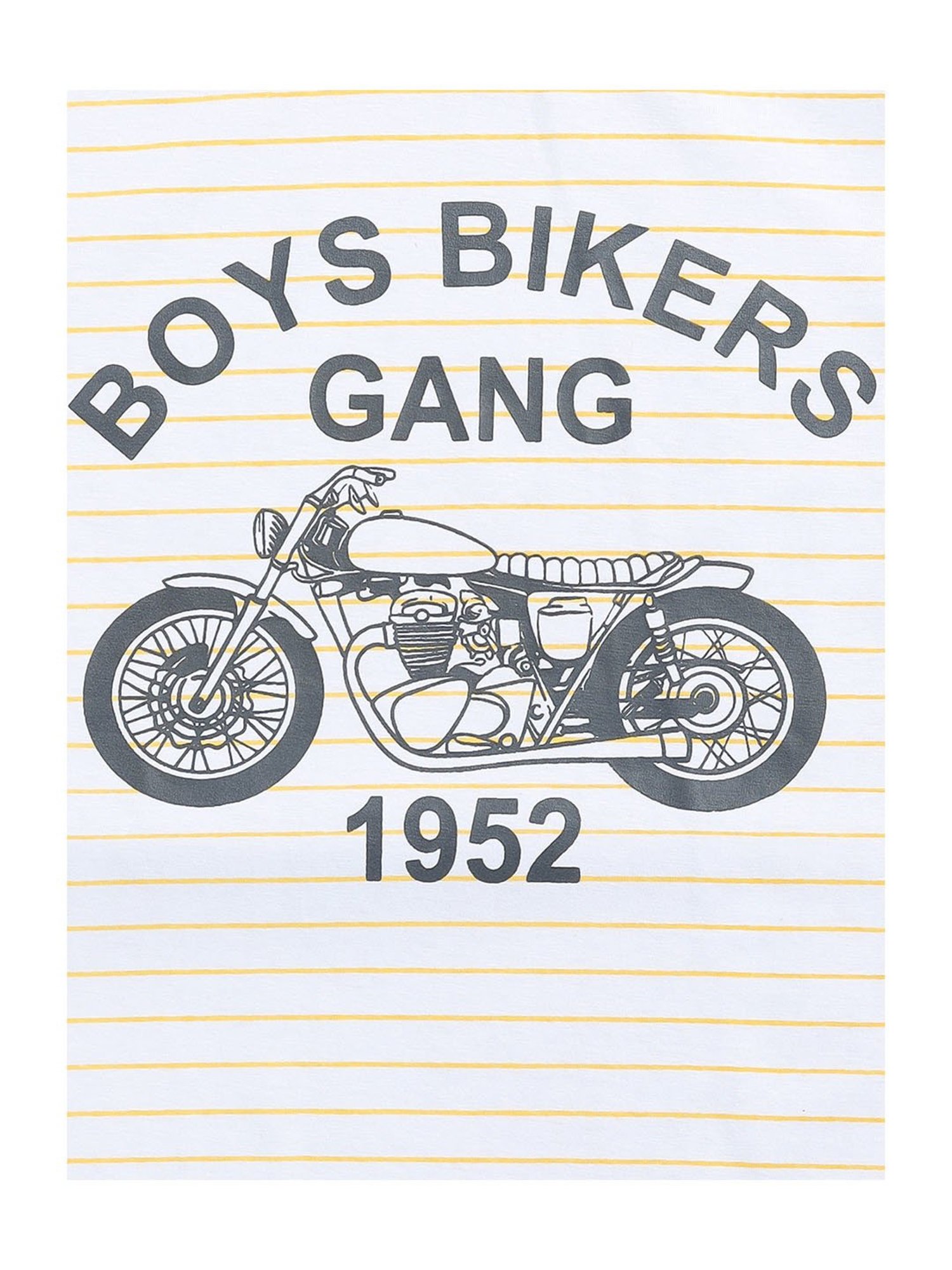 Todd N Teen Kids White & Navy Printed T-Shirt with Trackpants