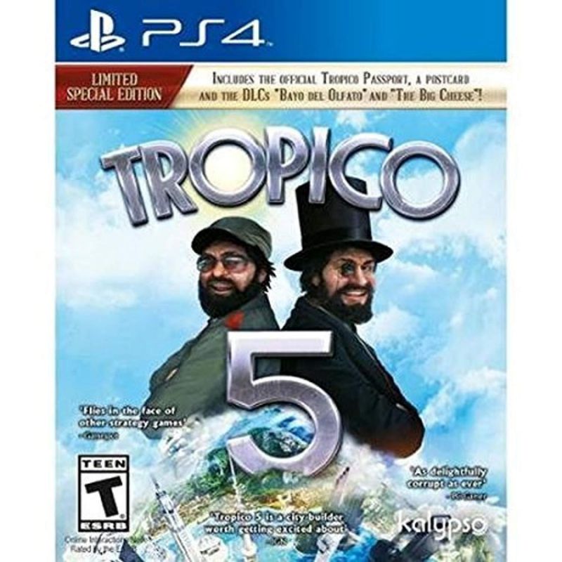 tropico 5 ps4  playstation 4 limited special edition
