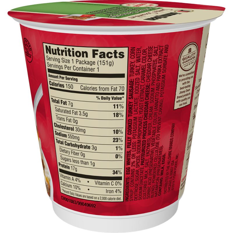 Jimmy Dean Simple Scrambles Turkey Sausage - 5.35oz