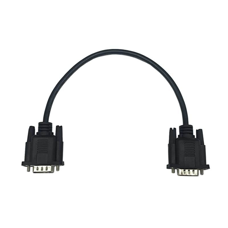 1ft VGA SVGA 15 Pin HD15 Male to Male Adapter Video Monitor Cable for PC Laptop TV Porjectormm