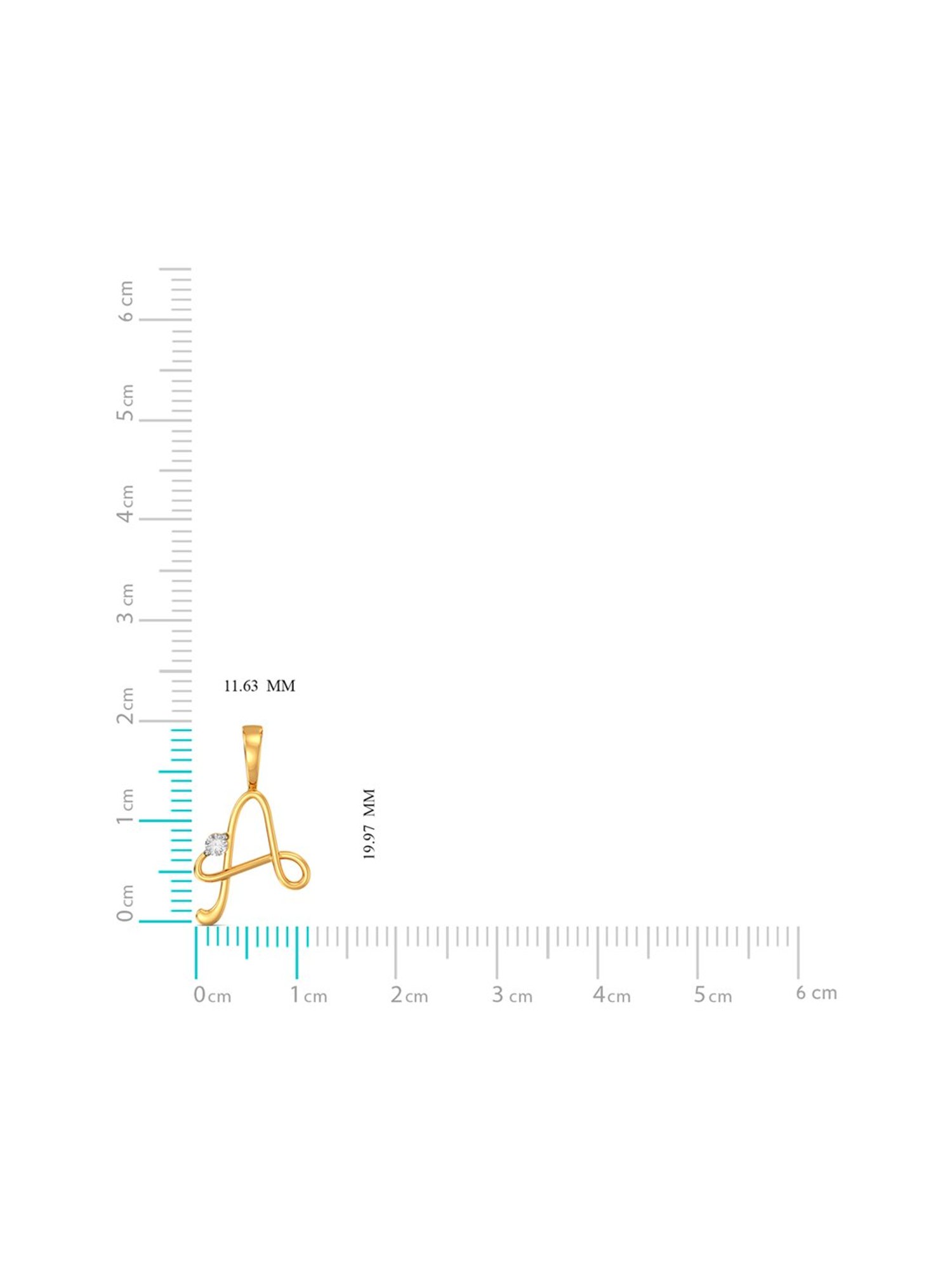 Mia by Tanishq Dual Radiance 18k Gold & Diamond Pendant with Chain