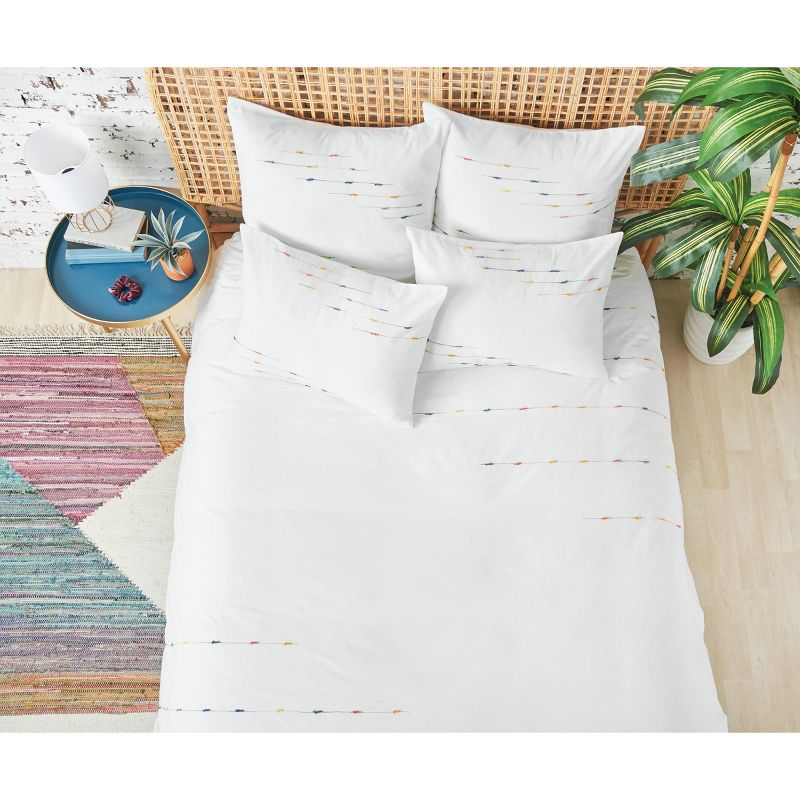 King Oakdale Duvet Cover Set Gray - Stone Cottage