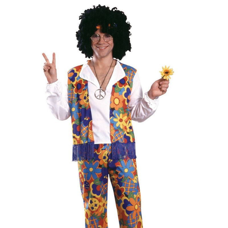 Men's Hippie Adult Costume One Size