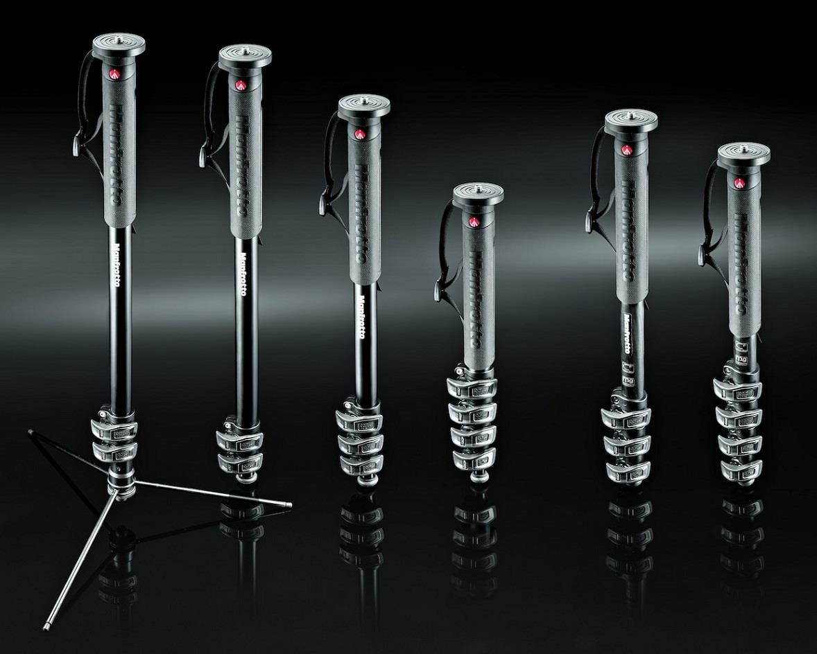 Manfrotto Xpro Monopod Plus Carbon Fiber 4 Section
