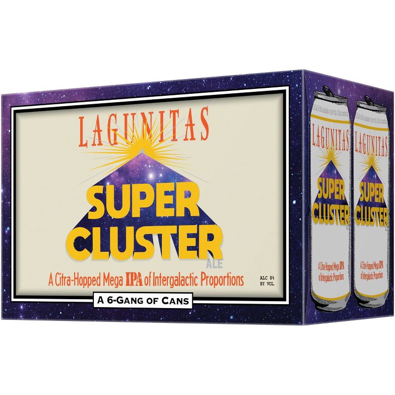 Lagunitas Super Cluster Imperial IPA Beer - 6pk/12 fl oz Cans